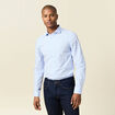Chemise manches longues bleu ciel homme