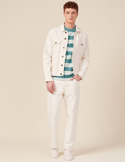 T-shirt manches courtes bleu clair homme