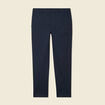 Pantalon chino stretch bleu marine homme