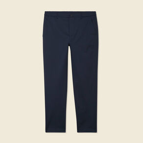 Pantalon chino stretch bleu marine homme