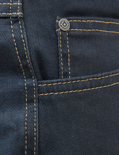 Jeans regular used denim gris homme