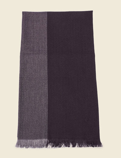 Foulard noir homme