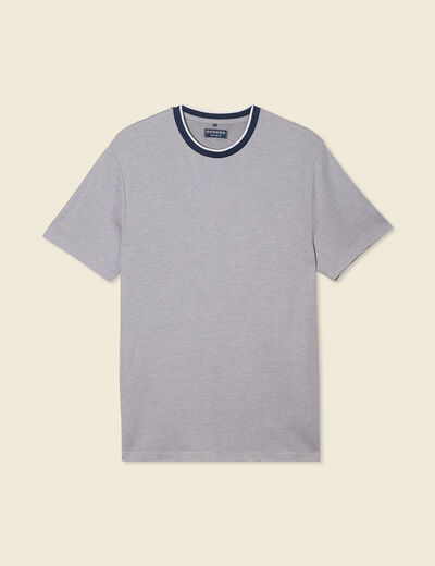 T-shirt manches courtes blanc homme
