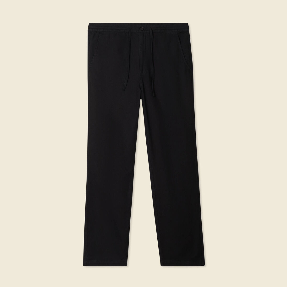 Pantalon chino noir homme