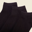 Lot 3 paires chaussettes noir homme