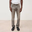 Jeans regular longueur 32 marron homme