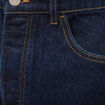 Jeans large 5 poches longueur 32 denim brut clean homme