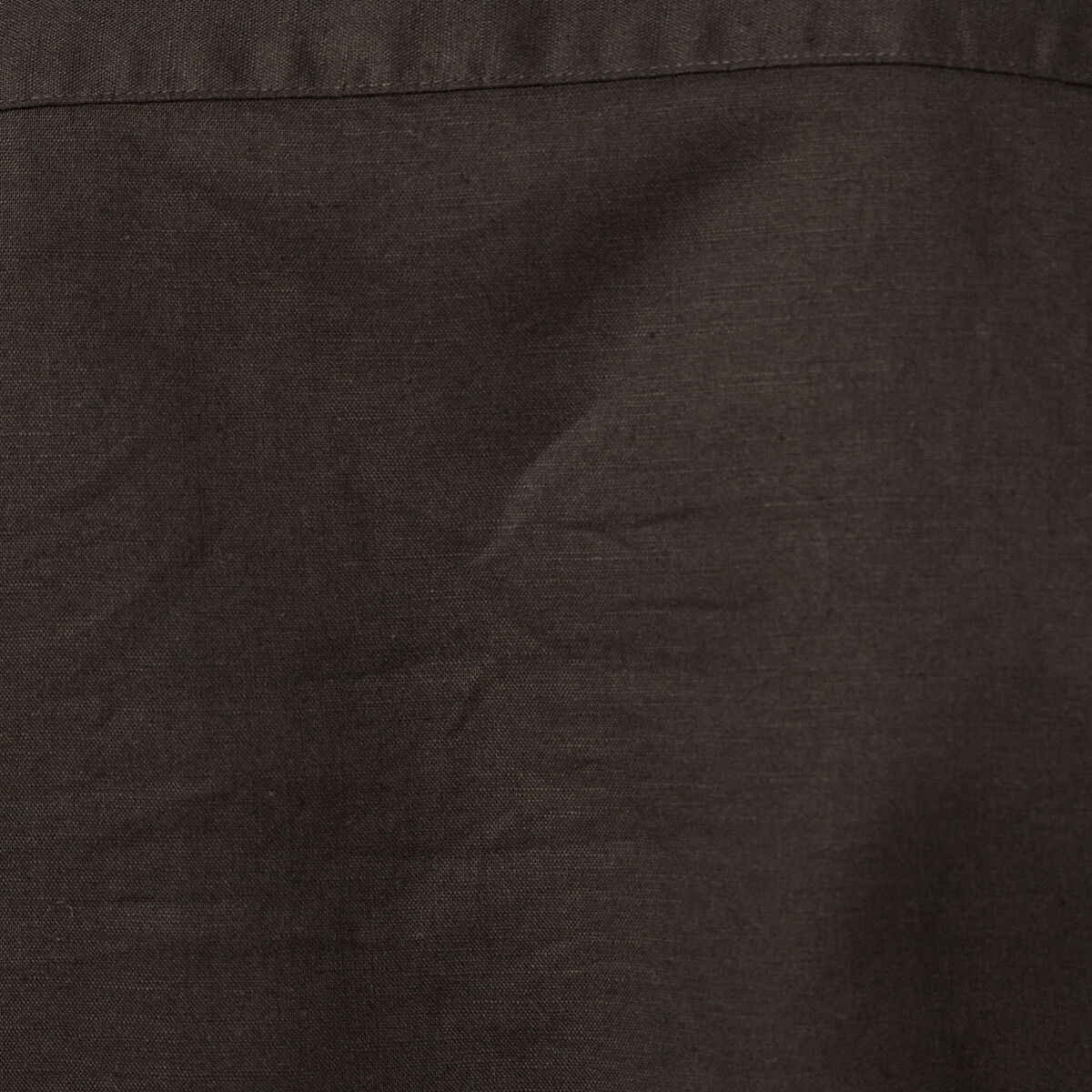 Chemise manches longues noir homme