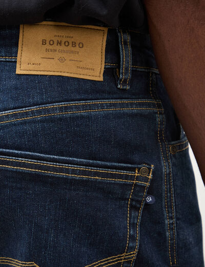 Jeans regular longueur 32 denim brut homme