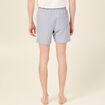 Short de bain bleu fonc&eacute; homme