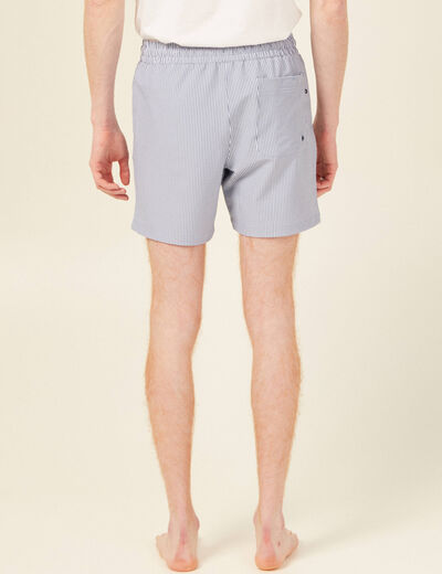 Short de bain bleu foncé homme