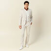 Polo manches courtes ecru homme