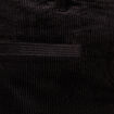 Jupe moulante velours noir femme