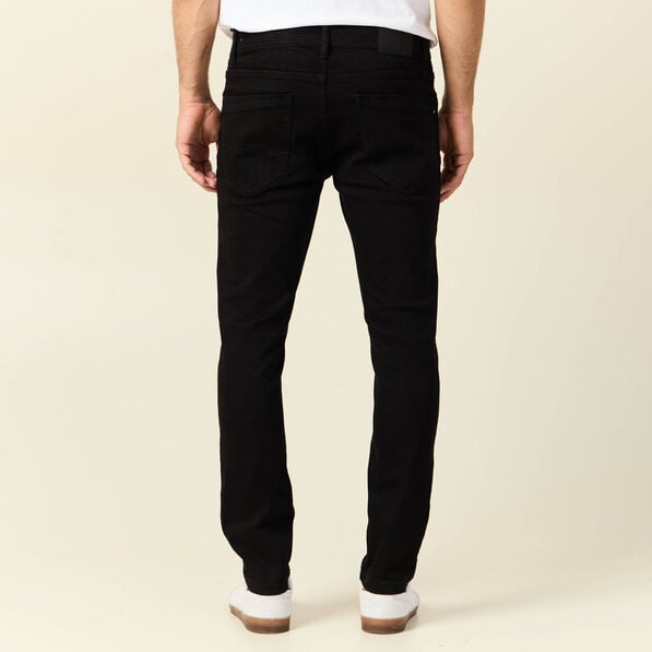 jeans slim eco responsable denim noir homme Jeans slim éco-responsable denim noir homme