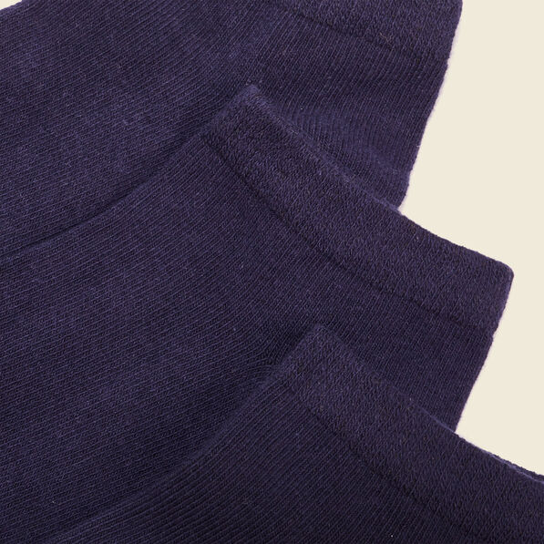 Lot 3 paires chaussettes bleu marine homme