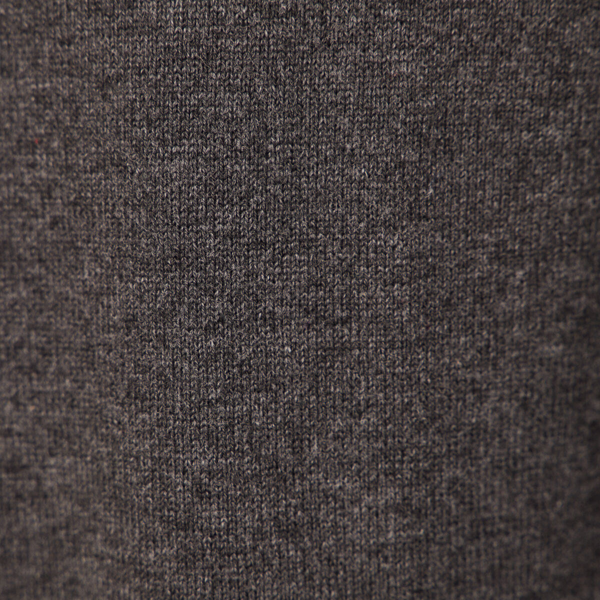 Gilet manches longues zippé gris foncé homme