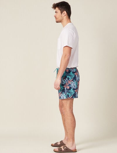 Short de bain bleu marine homme