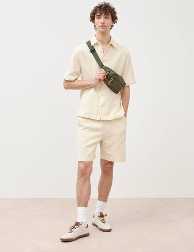 Bermuda ecru homme