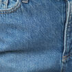 Jeans barrel 7/8&egrave;me taille standard denim used femme