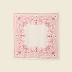 Foulard rouge femme