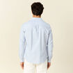 Chemise manches longues bleu clair homme