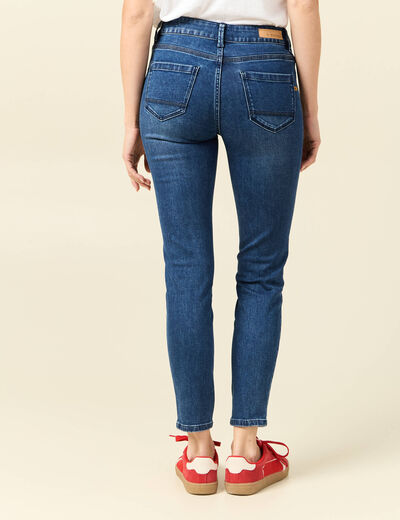 Jeans skinny 7/8ème denim stone femme