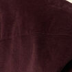 Chemise col classique manches longues bordeaux homme