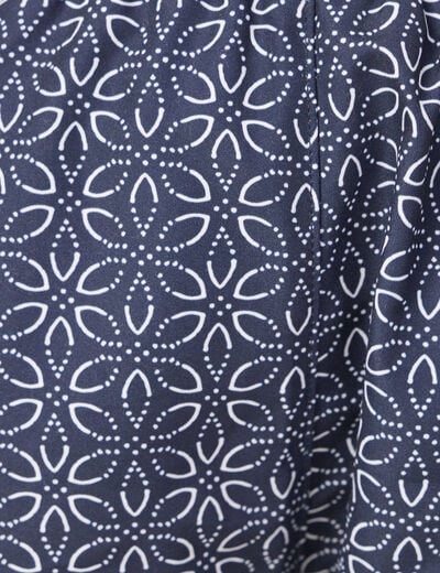 Short de bain bleu marine homme