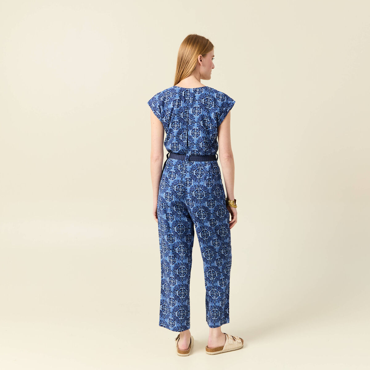 Combinaison éco-responsable bleu femme