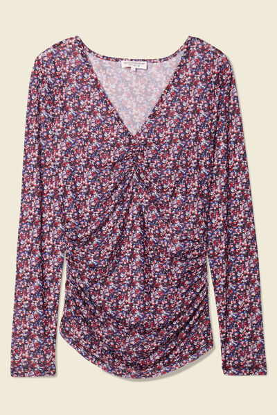 T-shirt éco-responsable noir femme