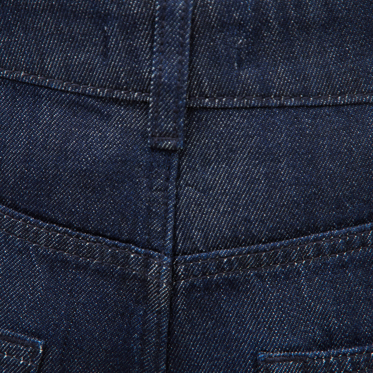 Jeans slouchy ceinture taille standard denim brut rinse femme
