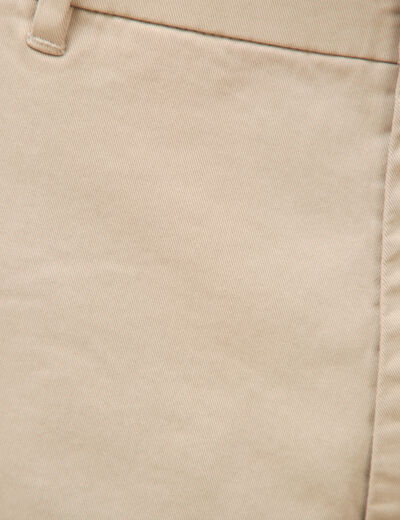 Pantalon coupe large beige homme