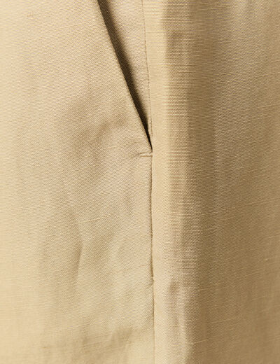 Pantalon droit longueur 32 vert olive homme