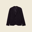 Veste blazer cintrée bleu marine homme