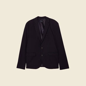 Veste blazer cintrée bleu marine homme