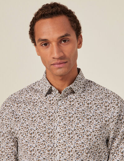 Chemise blanc homme