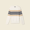 Pull éco-responsable ecru homme