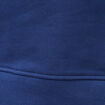 Sweat droit col rond brod&eacute; en coton bleu fonc&eacute; homme