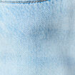 Jeans straight taille haute denim bleach femme