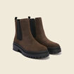 Bottines marron femme