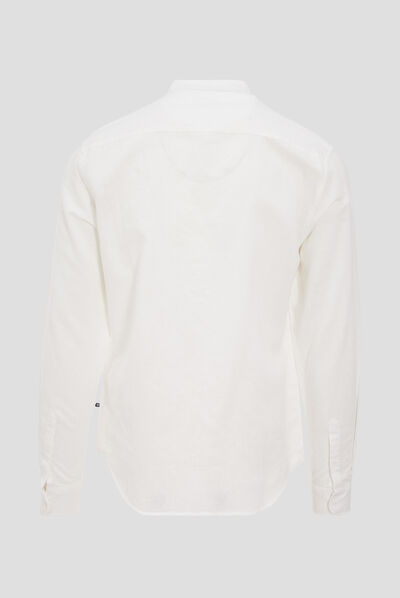 Chemise manches longues ecru homme
