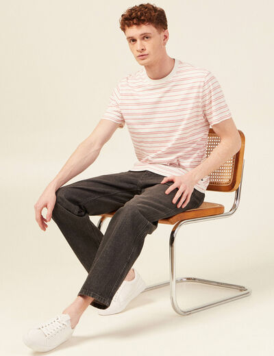 T-shirt éco-responsable ecru homme