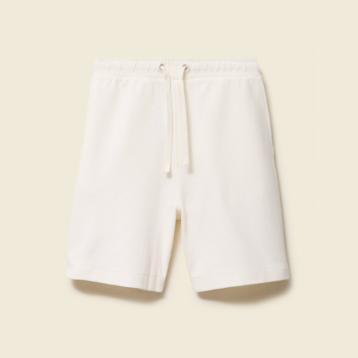 Short ecru homme