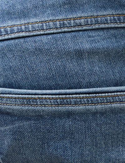 Jeans straight homme used L34 denim stone homme