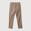 Pantalon chino taupe homme