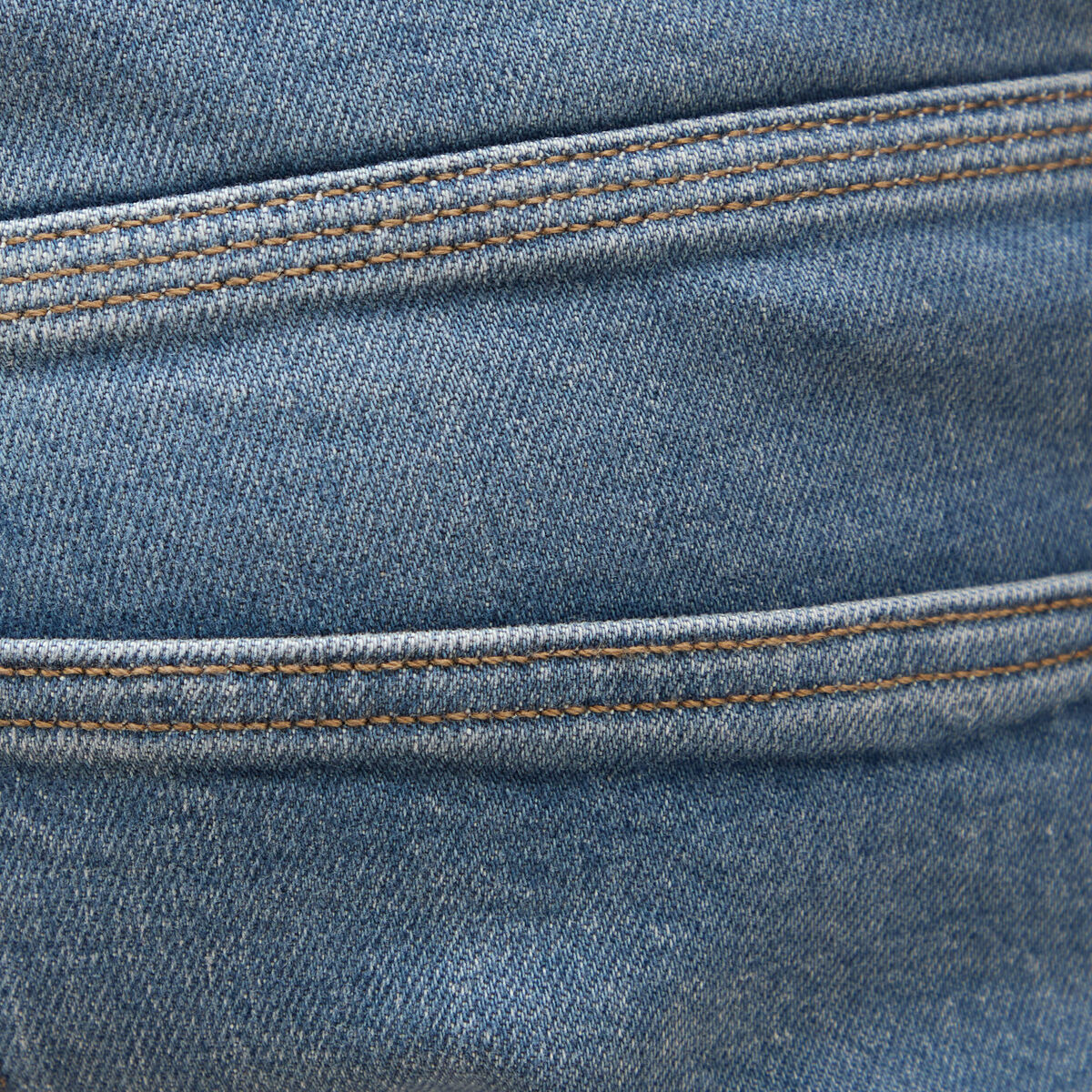 Jeans straight longueur 34 denim double stone homme