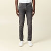 Jeans slim éco-responsable denim gris homme
