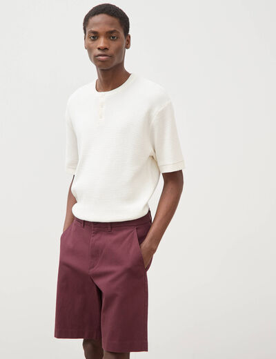 Bermuda prune homme