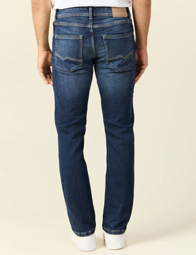 Jeans straight homme denim brut homme