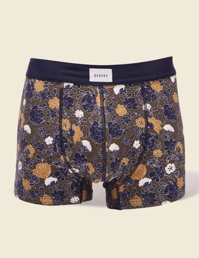 Lot 2 boxers taupe homme